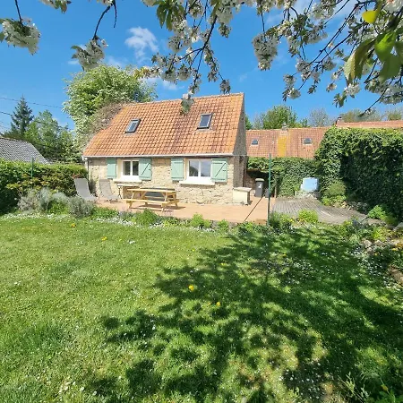 AUX PORTES DU CHATEAU Cottage intimiste et cosy à l'abri des regards propice à la detente Rinxent Extérieur photo